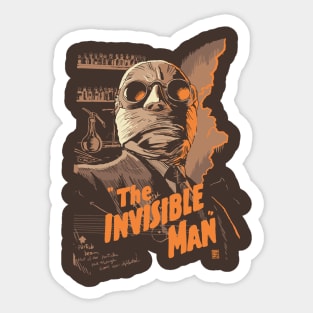 The Invisible Man Sticker